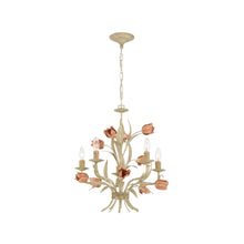 Load image into Gallery viewer, Brittany Collection - Sage Rose Chandelier - red