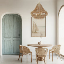 Load image into Gallery viewer, Jasper Collection - 3 Tier Rattan Chandelier - rattan