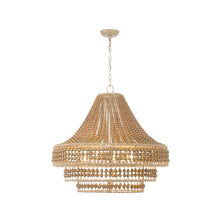 Load image into Gallery viewer, Jasper Collection - 3 Tier Rattan Chandelier - rattan