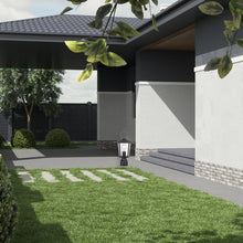 Load image into Gallery viewer, Glace Collection - Matte Black Outdoor Lamp - black