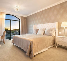 Load image into Gallery viewer, Maria Theresa Flush Mount Chandelier - Chrome Finish - W:50cm