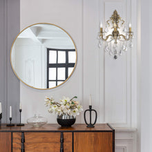 Load image into Gallery viewer, AMERICANA 3 Light Wall Sconce - Brass Finish