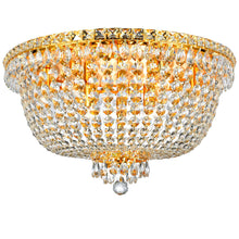 Load image into Gallery viewer, NewYork Empress - Flush Mount Basket Chandelier - Gold - W:60cm