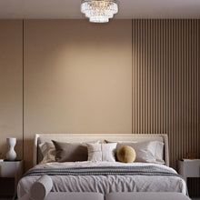 Load image into Gallery viewer, Jordan Collection - Flush Mount Chandelier - 40cm - Champagne