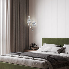 Load image into Gallery viewer, Bohemian Elegance Single Arm Wall Light Sconce- CHROME
