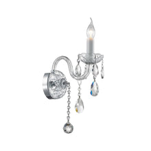 Load image into Gallery viewer, Bohemian Elegance Single Arm Wall Light Sconce- CHROME