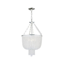 Load image into Gallery viewer, Sara Collection Basket Chandelier - Silver Plated - W:35cm H:55cm