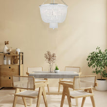 Load image into Gallery viewer, Sara Collection Basket Chandelier - Silver Plated - W:60cm H:80cm