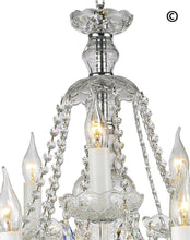 Load image into Gallery viewer, Bohemian Brilliance 15 Arm Crystal Chandelier- CHROME - Designer Chandelier