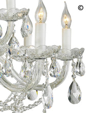 Load image into Gallery viewer, Bohemian Brilliance 15 Arm Crystal Chandelier- CHROME - Designer Chandelier