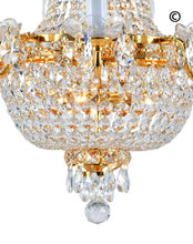 Load image into Gallery viewer, NewYork Empress - Basket Chandelier - Gold - Width: 60cm - Designer Chandelier