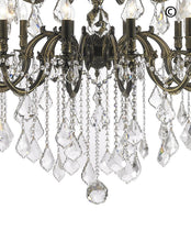 Load image into Gallery viewer, AMERICANA 25 Light Crystal Chandelier - Antique Bronze Style - Designer Chandelier