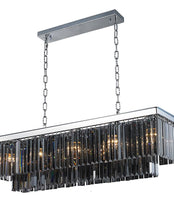 Load image into Gallery viewer, Oasis Bar Light Chandelier- Smoke Finish - W:100cm