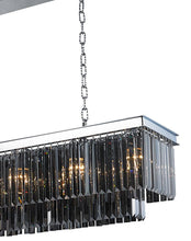 Load image into Gallery viewer, Oasis Bar Light Chandelier- Smoke Finish - W:100cm