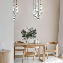 Load image into Gallery viewer, Rayne Collection - Round Cluster - W:50cm H:100cm- Polished Nickel