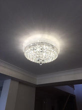 Load image into Gallery viewer, Royal Empress Flush Mount Basket Chandelier - CHROME - W:60cm