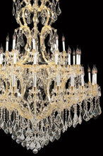 Load image into Gallery viewer, Maria Theresa Crystal Chandelier Royal 48 Light - GOLD
