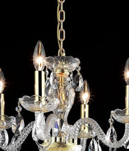 Load image into Gallery viewer, Le Boheme 4 Arm Crystal Chandelier- GOLD