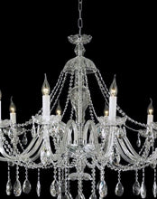 Load image into Gallery viewer, Bohemian Brilliance 10 Arm Crystal Chandelier - Chrome