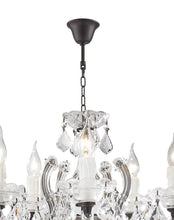 Load image into Gallery viewer, Maria Theresa 5 Light Crystal Chandelier - RUSTIC