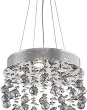 Load image into Gallery viewer, Round Cluster LED Crystal Chandelier - SMOKE - Width:40cm Height:60cm