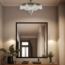 Load image into Gallery viewer, Regency Basket Chandelier - Antique Bronze Style - Flush Mount - W:75cm H:45cm