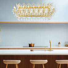 Load image into Gallery viewer, Maria Theresa Bar Light - ANTIQUE GOLD - 120cm