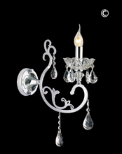 Load image into Gallery viewer, Elise Single Arm Wall Sconce - Designer Chandelier