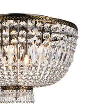 Load image into Gallery viewer, French Basket - Flush Mount Chandelier - Antique Bronze - W:50cm
