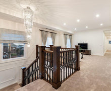 Load image into Gallery viewer, Modena Entrance Crystal Pendant Light - 5 Tier Round - W:40 H:170