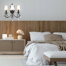 Load image into Gallery viewer, ARIA - Hampton Triple Arm Wall Sconce - Dark Bronze