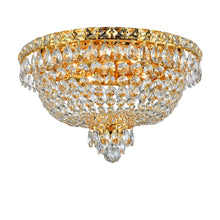 Load image into Gallery viewer, NewYork Empress - Flush Mount Basket Chandelier - Gold - W:43cm