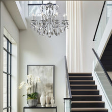 Load image into Gallery viewer, NewYork Princess 8 Arm Chandelier - SMOKE - W:70