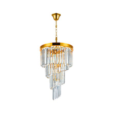 Load image into Gallery viewer, NewYork Oasis Spiral Chandelier - Gold - Width: 40cm