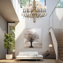 Load image into Gallery viewer, ARIA - Hampton 18 Arm Chandelier - Brass
