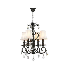 Load image into Gallery viewer, ARIA - Hampton 4 Arm Chandelier - Dark Bronze