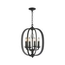 Load image into Gallery viewer, NewYork Luxe - 4 Light - Dark Bronze