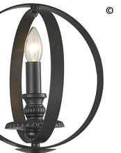 Load image into Gallery viewer, Hampton Orb - Wall Sconce - Dark Bronze - Designer Chandelier