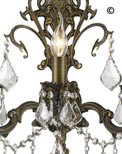 Load image into Gallery viewer, AMERICANA 3 Light Wall Sconce - Antique Bronze Style - Designer Chandelier