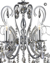 Load image into Gallery viewer, NewYork Princess 8 Arm Chandelier - SMOKE -  W:70 - Designer Chandelier