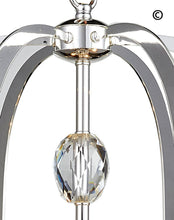 Load image into Gallery viewer, NewYork Luxe - 6 Light - Silver Plated - Designer Chandelier