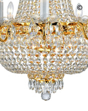 Load image into Gallery viewer, NewYork Empress - Basket Chandelier - Gold - Width: 75cm - Designer Chandelier