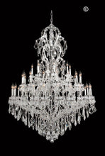 Load image into Gallery viewer, Maria Theresa Crystal Chandelier Royal 48 Light - CHROME - Designer Chandelier
