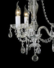 Load image into Gallery viewer, Bohemian Brilliance 3 Arm Crystal Chandelier - Chrome
