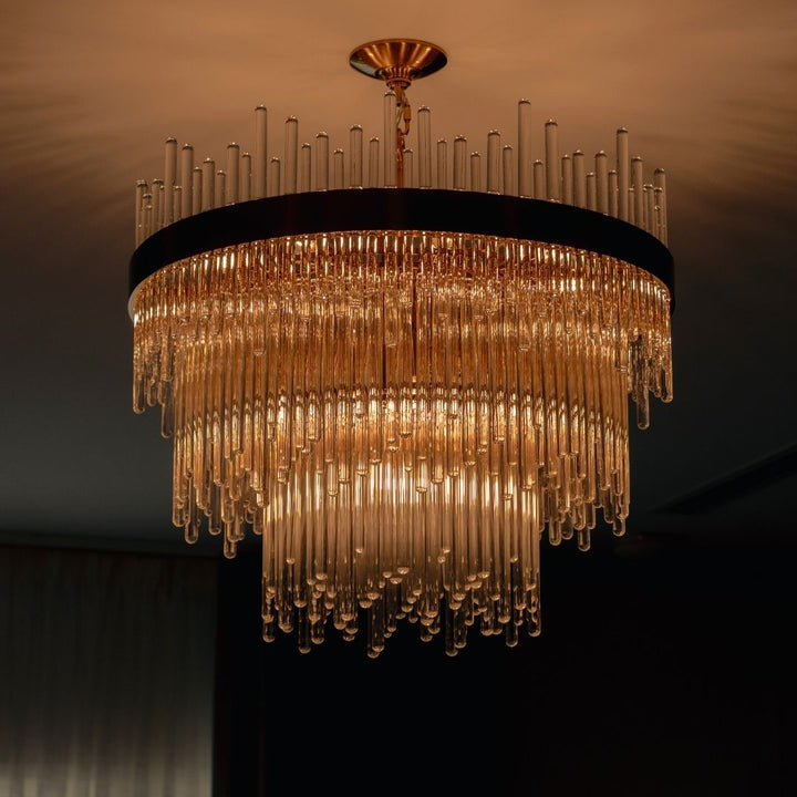 Selene Collection - 68cm Chandelier - Brass