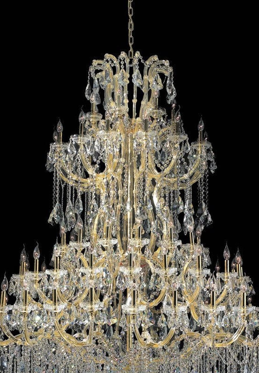 Maria Theresa Crystal Chandelier Grande 84 Light- GOLD - Designer Chandelier Australia
