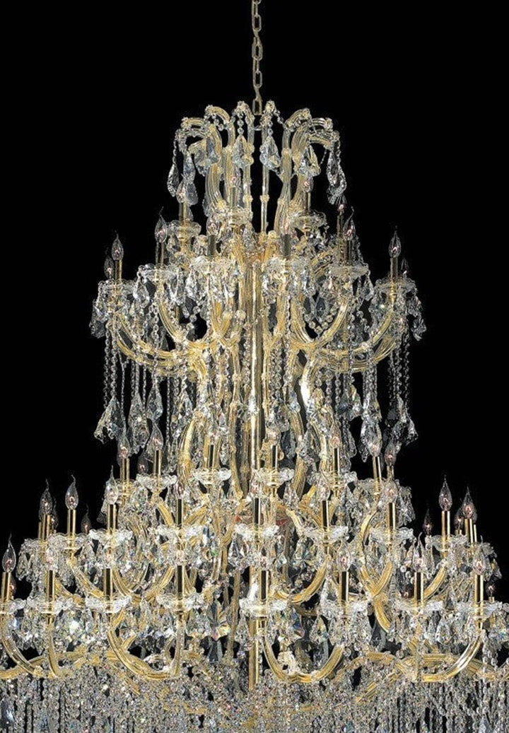 Maria Theresa Crystal Chandelier Grande 84 Light- GOLD - Designer Chandelier Australia
