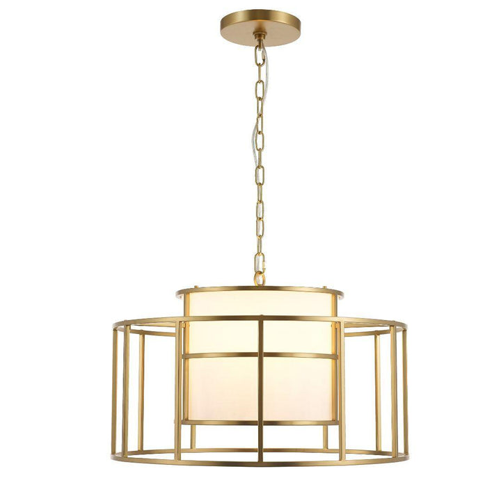Dixon Collection - Chandelier - Satin Brass - W:64cm