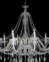 Load image into Gallery viewer, Bohemian Brilliance LARGE 12 Arm Single Tier Chandelier - Chrome
