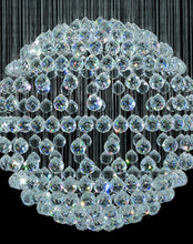Load image into Gallery viewer, Full Ball LED Crystal Chandelier - Width:60 Height:90cm
